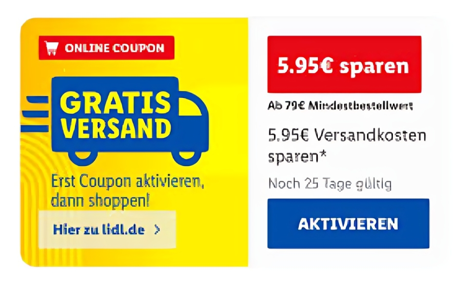 Lidl versandkostenfrei